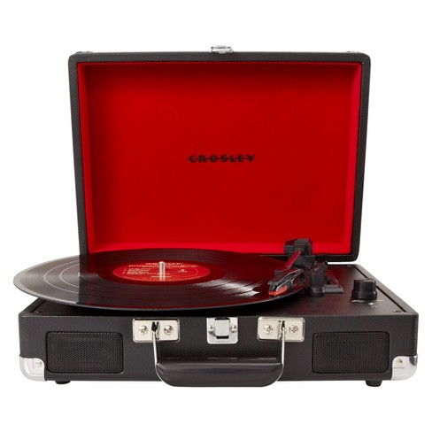 Crosley Cruiser Portable Turntable Black Target