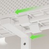 Under Sink Organizer, 2 Packs 2 Tier Under Sink Organizers and Storage, Slide Out Pull Out Cabinet Organizer Shelf - 4 of 4