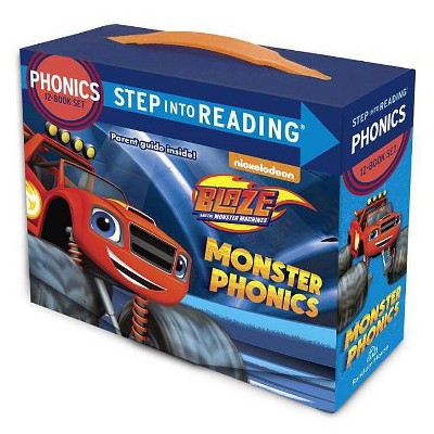 Monster Phonics (Blaze and the Monster Machines) - (Step Into Reading) by  Jennifer Liberts (Mixed Media Product)