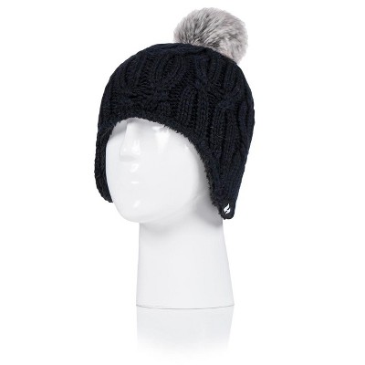 Pom Pom Black One Size