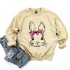 Simply Sage Market Women's Graphic Sweatshirt Bunny With Bandana - 3 of 4