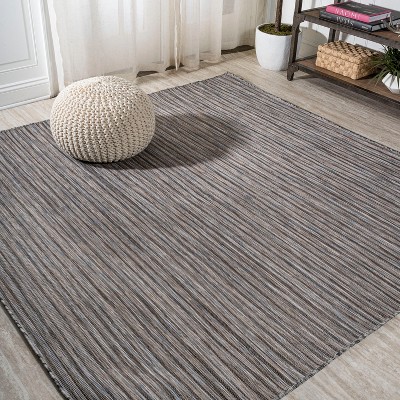 Finn Modern Farmhouse Pinstripe  Area Rug  - JONATHAN Y