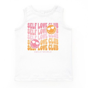 The Juniper Shop SmileyWorld Self Love Club Wave Youth Tank Top - 1 of 4