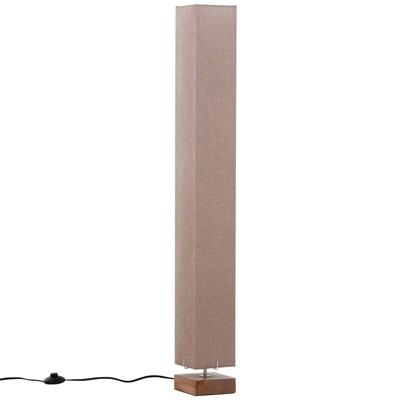 Possini Euro Design Meridian Modern 72" Tall Floor Lamp Brushed Nickel ...