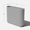 Veradek Demi Series Span Plastic-Stone Planter - 2 of 4