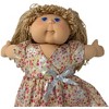 Doll Clothes Superstore Silver Trimmed Dress Fits Cabbage Patch Kid And 15-16 Inch Baby Dolls - 3 of 4