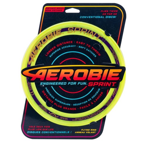 Aerobie 10 Inch Sprint Ring Outdoor Flying Disc Colors May Vary 