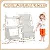 TinyHomie 3-Tier White Children's Storage Rack White,for Space-Saving Organizer - 4 of 4