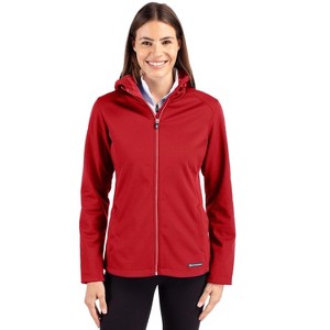 Cutter & Buck Evoke Eco Softshell Recycled Full Zip Womens Jacket - 1 of 2