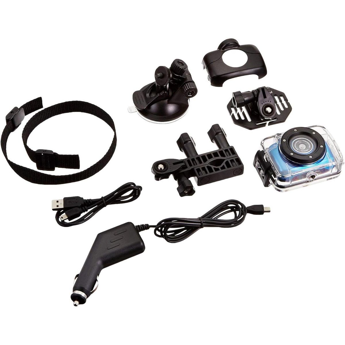 Pyle High-Definition Sport Action Camera, 720p Wide-Angle Camcorder with 2.0 - Blue