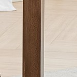 2-piece set pu | coffee color