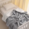 3 Layer Muslin Cotton Toddler Blanket, Super Soft and Warm Crib Blanket - NTBAY - 3 of 4