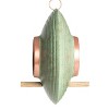 Good Directions Steel Verde Multi-Perch Fly-Thru Novelty Bird Feeder 10" - 4 of 4