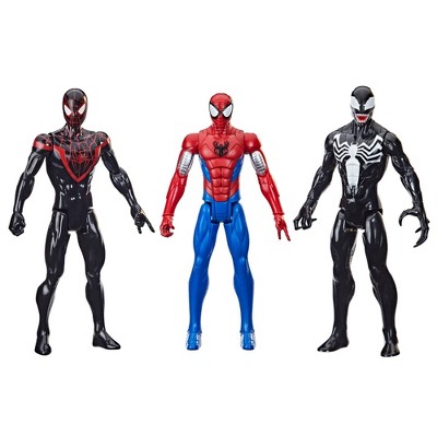 (2 pack) Marvel: Across the Spider Verse Web Action Kids Toy Action Figure  for Boys and Girls (11”)