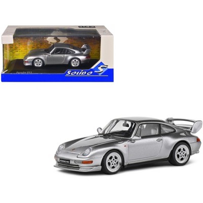 1993 Porsche 911 (993) RS Clubsport Polar Silver Metallic 1/43 Diecast Model Car by Solido