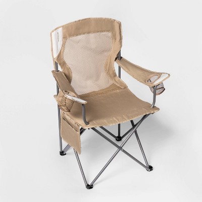 Outdoor Portable Mesh Chair Tan - Embark™