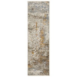 Oriental Weavers Bauer 005E2 Beige/ Multi Indoor Area Rug - 2'3" x 7'6" - 1 of 4