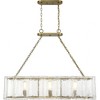 Savoy House Genry 3 - Light Chandelier in  Warm Brass - 2 of 3