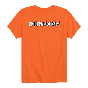 Boys' - Instant Message - Chicken Jockey Gamer Short Sleeve Graphic T-Shirt - 1 of 4
