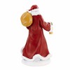 Roman 9.5 Inch Berry Santa Figurine Christmas Figurine , Lightweight Christmas Decor Santa Bell Lantern (1PC) - 3 of 4