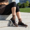 CUSHIONAIRE Kicks Fashion Sneakers for Women, Lightweight Non-Slip Lace Up Spring Shoes with Memory Foam Insole - 3 of 4