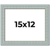 PosterPalooza | Refined Blue Picture Frame - UV Acrylic, Backing Board, Hanging Hardware Included - 2 of 4
