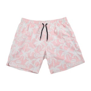 Corona Color-Changing Palm Trees & Logo Men's Pink Boardshorts - 1 of 2