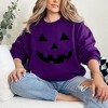 Simply Sage Market Women's Graphic Sweatshirt Pumpkin Face - 2 of 4