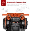 Best Choice Products 12V Kids Ride-On ATV Quad w/ Bluetooth, 3.7mph Max, Treaded Tires, LED Lights, Radio - 4 of 4