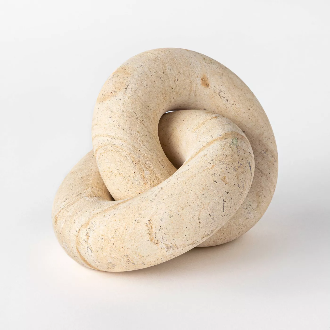 Limestone Knot Figurine Natural - Threshold™ designed with Studio McGee - image 1 of 22