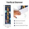 Blast Off to Outer Space - Rocket Ship Baby Shower Front Door Decoration - Vertical Banner - 3 of 4