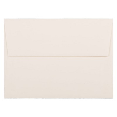 JAM Paper A7 Strathmore Invitation Envelopes 5.25 x 7.25 Natural White Wove 44507