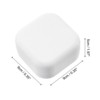 Unique Bargains Bamboo Fiber Wooden Square Detachable Self Draining Soap Dishes - 2 of 4