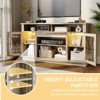 TV Stand for TVs up to 65", Farmhouse Entertainment Center with Storage Cabinet, Media Console Table for Living Room Bedroom - 4 of 4