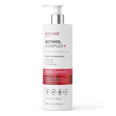 Bodylab Science Retinol Complex Firming, Toning and Smoothing Body Lotion - 16.9 fl oz