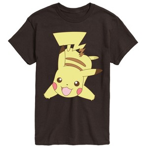Men's - Pokémon - Pika Red Cheeks Short Sleeve Graphic T-Shirt - 1 of 3