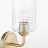 Quorum Lighting Charlotte 1 - Light Sconce in  Aged Brass - 3 of 3