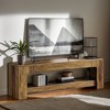 Hommoo 63" Entertainment Center TV Stand Console for up to 75-Inch TVs - 2 of 4