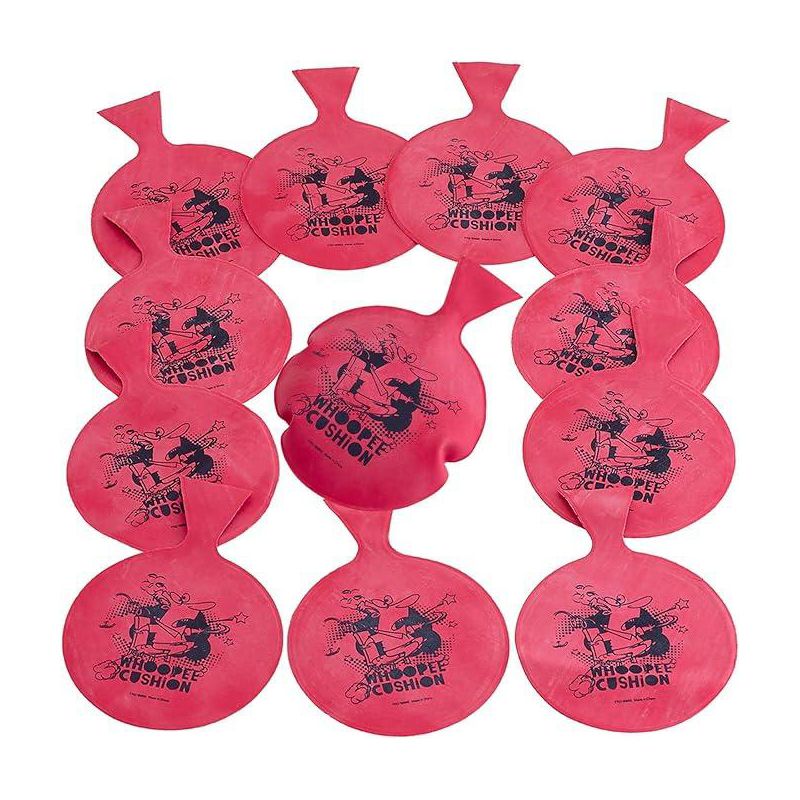 Kicko Cool and Fun Prank Novelty Toy Whoopee Cushion, 12 Pack, 1 of 2