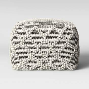 Lory Pouf Textured - Threshold™