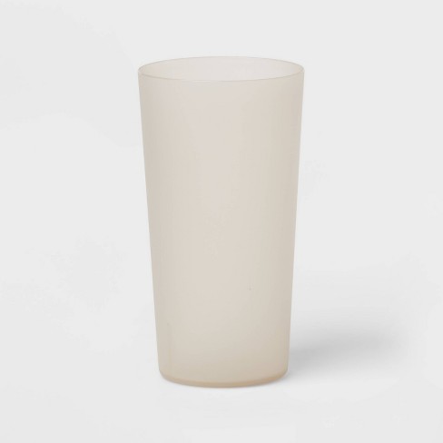 16 oz. Clear Frosted Plastic Cups - 50 Pieces