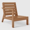 WestinTrends Avalon Outdoor Patio HDPE Left Arm Facing Deep Seating Corner Chair - 4 of 4