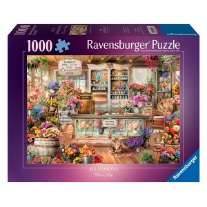 Ravensburger All Seasons Flower Shop Jigsaw Puzzle - 1000pc - 1 of 3