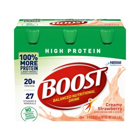 Boost High Protein Balanced Nutritional Drink 8 Oz Bottle : Target