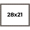 PosterPalooza | Deco Black Picture Frame - UV Acrylic, Backing Board, Hanging Hardware Included - 2 of 4