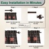 Park Designs Farmhouse Star Lined Decorative Valance 60" x 14" - 4 of 4