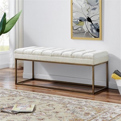 New Pacific Direct Darius KD Fabric Bench