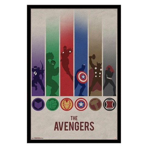 Featured Work 12 Minimalist Avengers Posters By Matt Needle