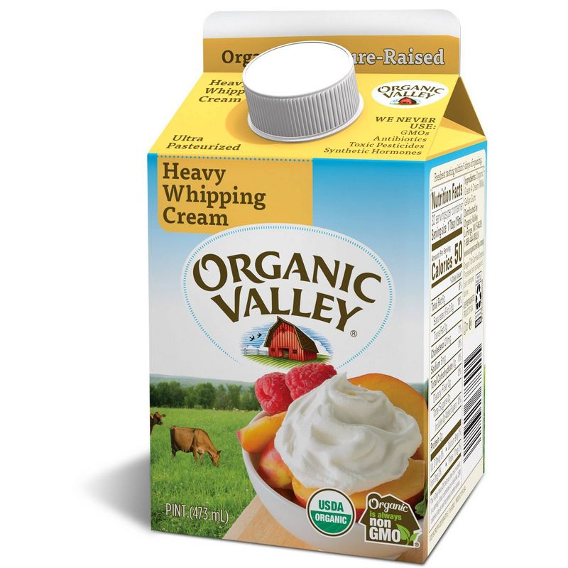 Organic Valley Heavy Whipping Cream - 16oz, 2 of 3