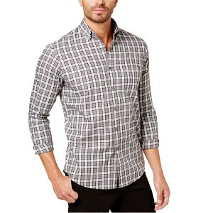 Club Room Mens Tartan Button Up Shirt - 1 of 1
